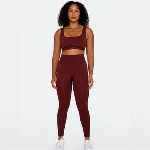 SET ACTIVE SCULPTFLEX SET / MAROON / SIZE S